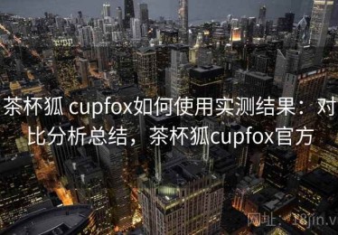 茶杯狐 cupfox如何使用实测结果：对比分析总结，茶杯狐cupfox官方