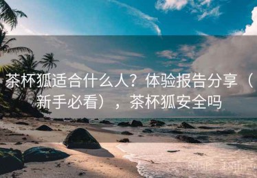 茶杯狐适合什么人？体验报告分享（新手必看），茶杯狐安全吗