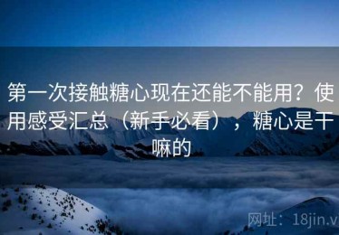 第一次接触糖心现在还能不能用？使用感受汇总（新手必看），糖心是干嘛的
