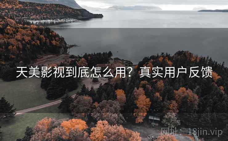 天美影视到底怎么用?真实用户反馈 天美影视到底怎么用?真实用户反馈