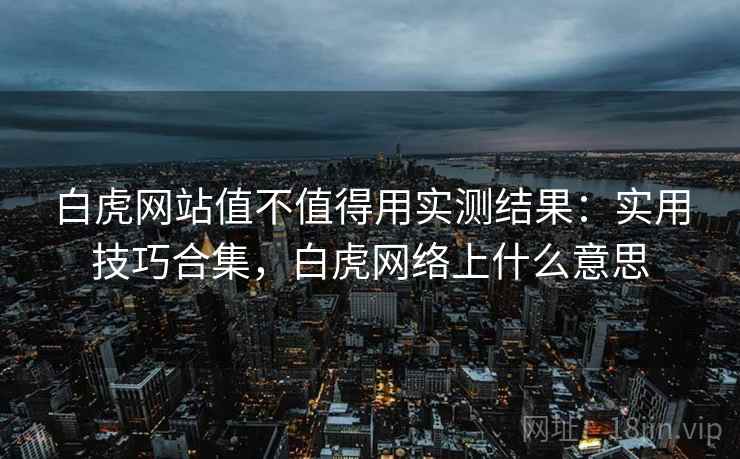 白虎网站值不值得用实测结果：实用技巧合集，白虎网络上什么意思