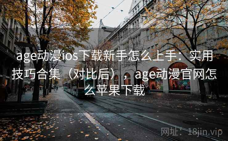 age动漫ios下载新手怎么上手：实用技巧合集（对比后），age动漫官网怎么苹果下载